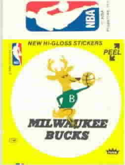 1977-78 Fleer Basketball Team Stickers